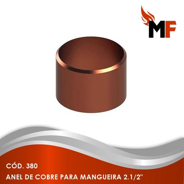 Anel de Cobre para Mangueira 2.1/2