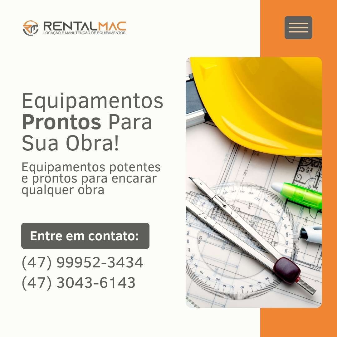RENTALMAC - Locação de Equipamentos RENTALMAC - Locação de Equipamentos