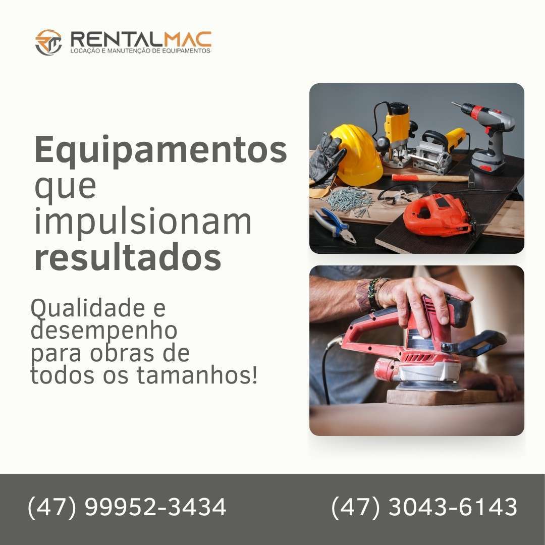 RENTALMAC - Locação de Equipamentos RENTALMAC - Locação de Equipamentos