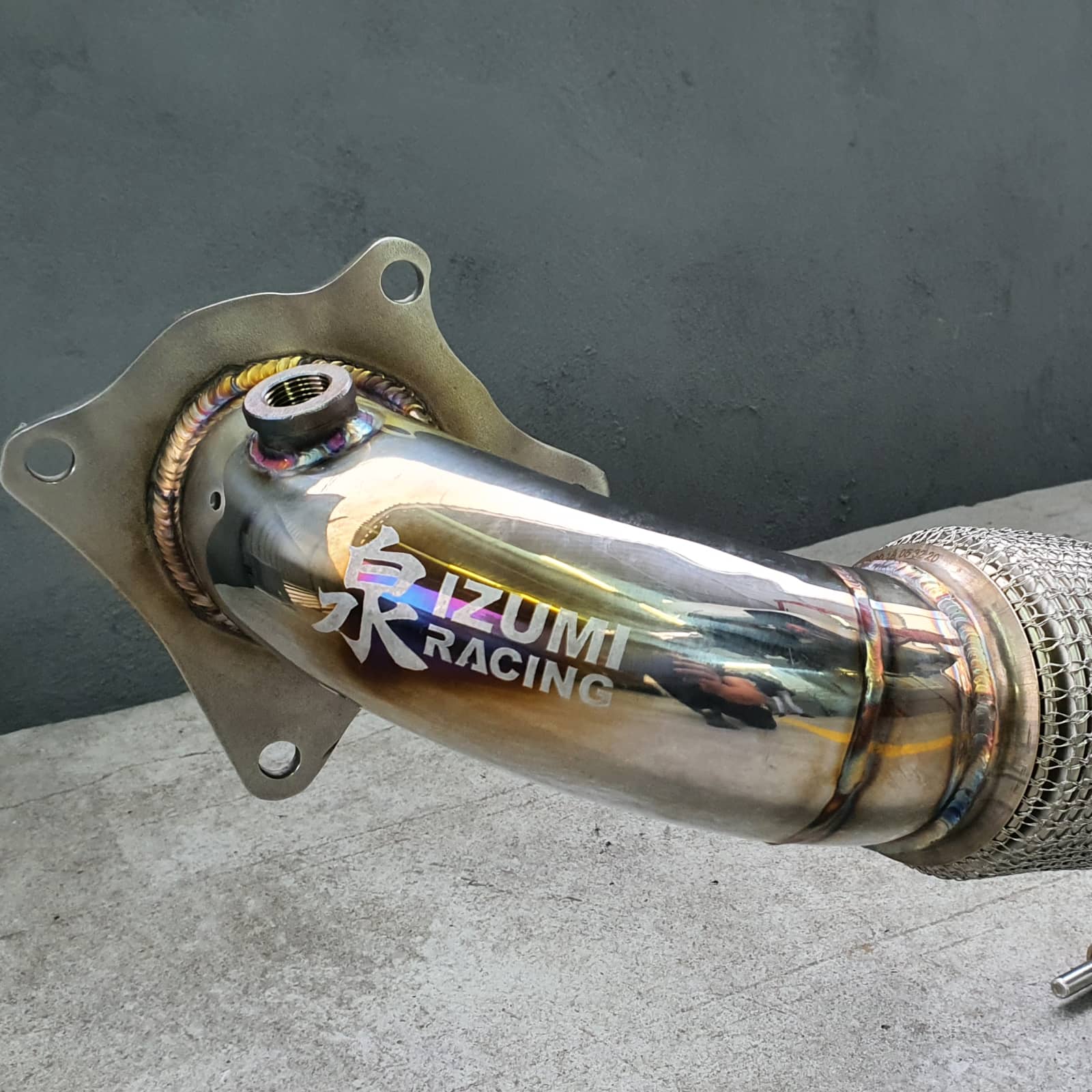 Downpipe Passat tsi 2.0 Turbo 200cv e 211cv 2005 a 2015