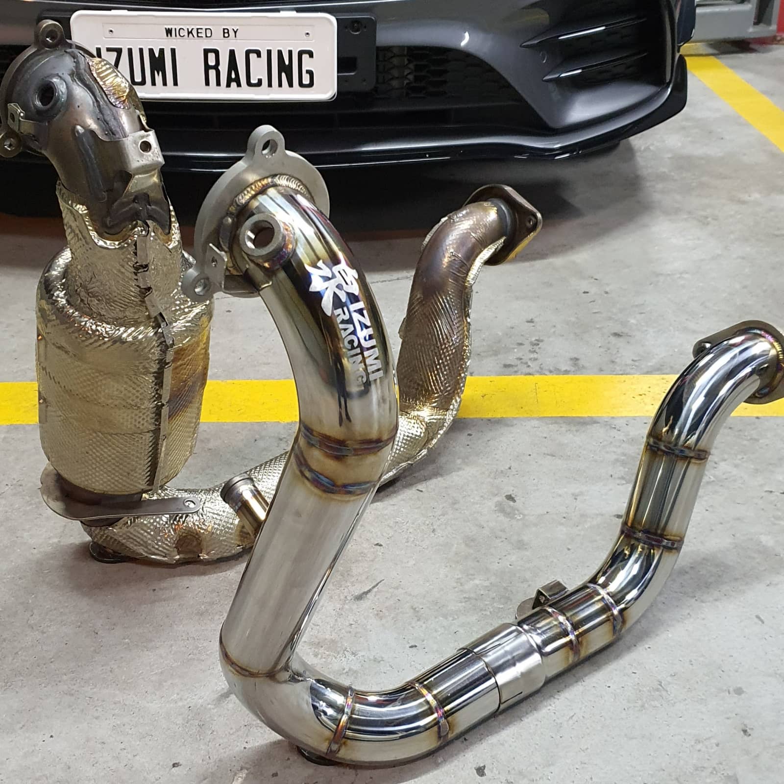 Downpipe Mercedes A35 AMG