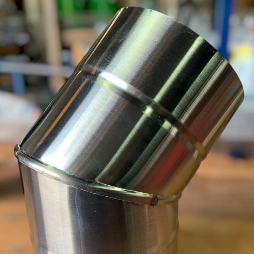 CURVA 45° PARA CHAMINÉ