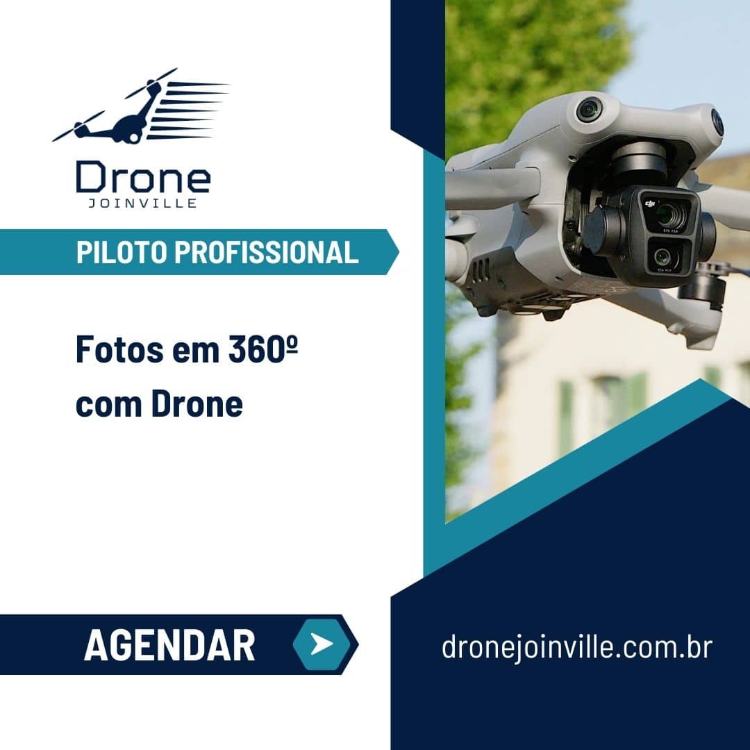 Fotos em 360º com Drone