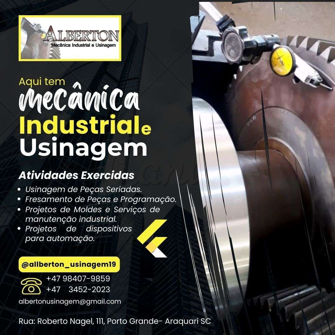 Alberton Mecânica Industrial e Usinagem Alberton Mecânica Industrial e Usinagem