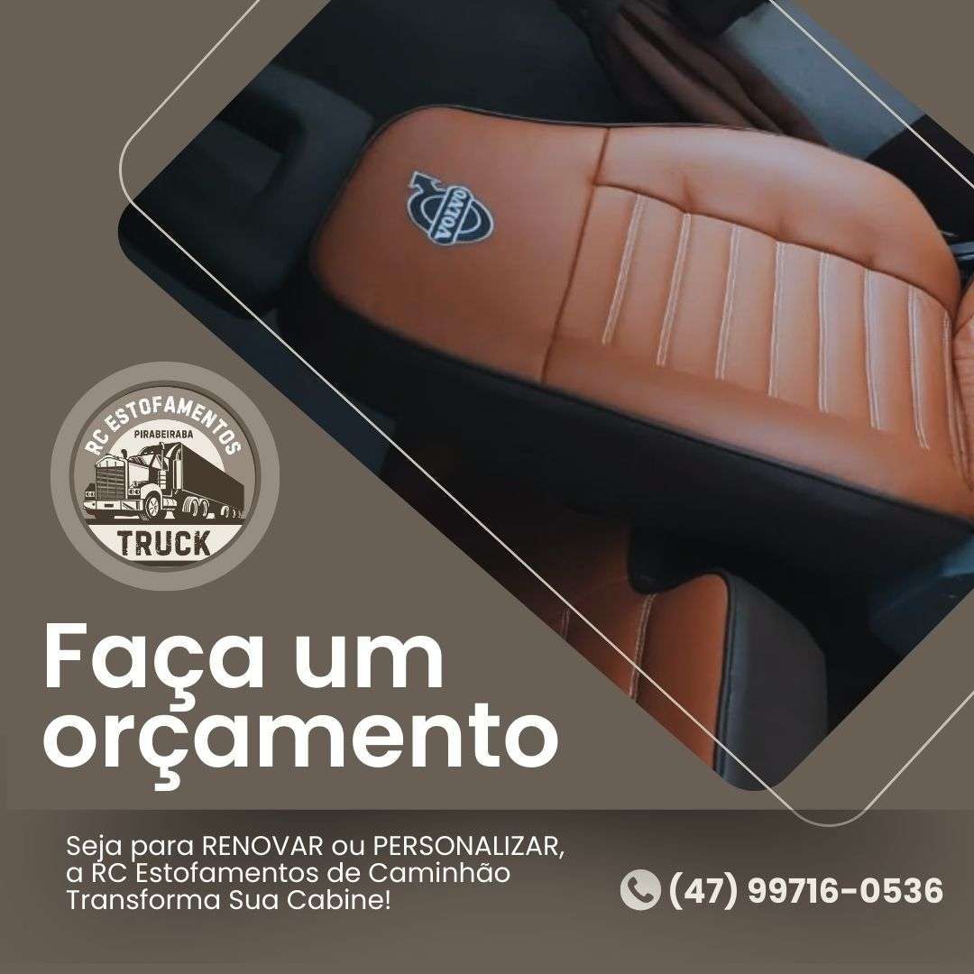 RC Estofaria de Caminhão em Joinville RC Estofaria de Caminhão em Joinville