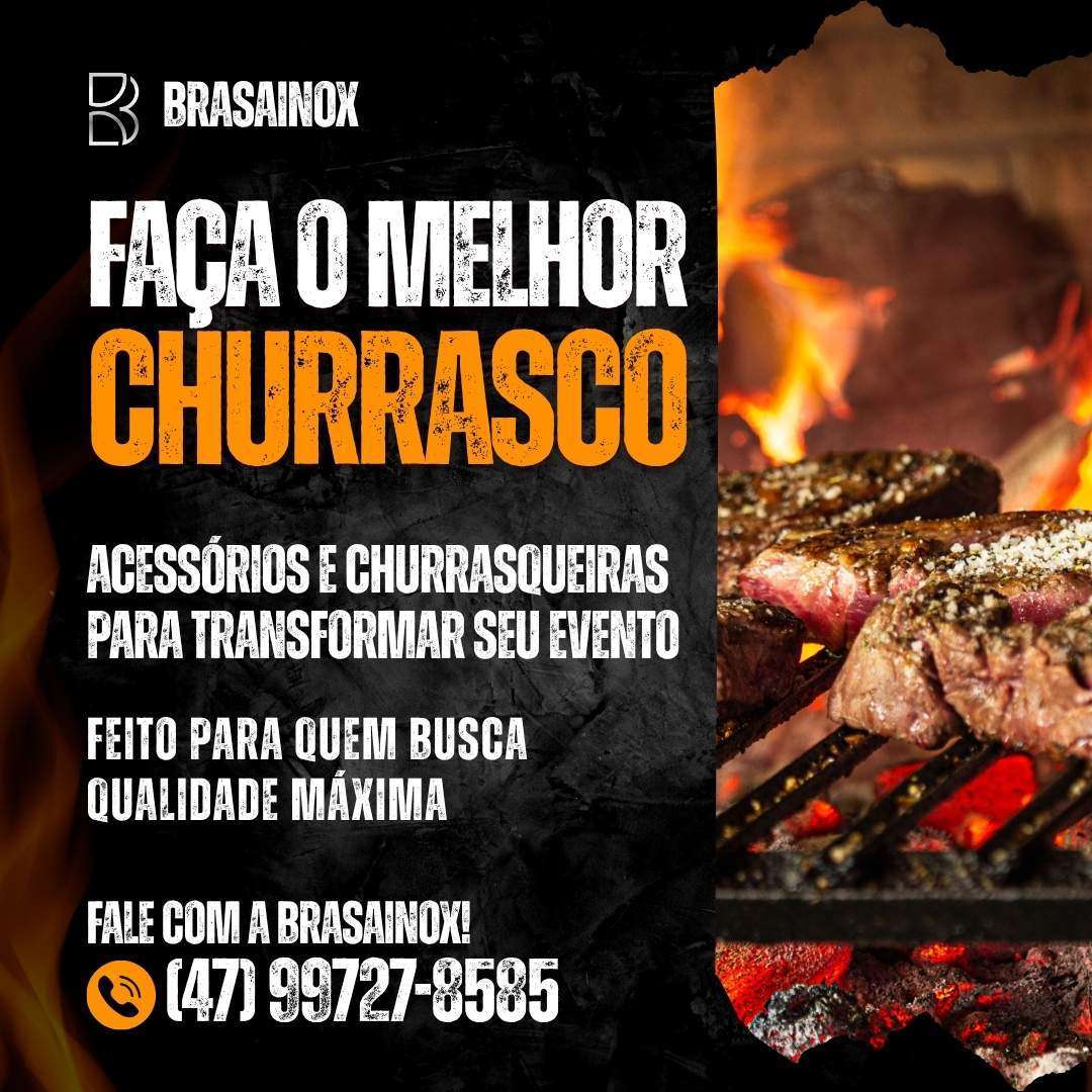 BRASAINOX - Churrasqueiras e Coifas BRASAINOX - Churrasqueiras e Coifas
