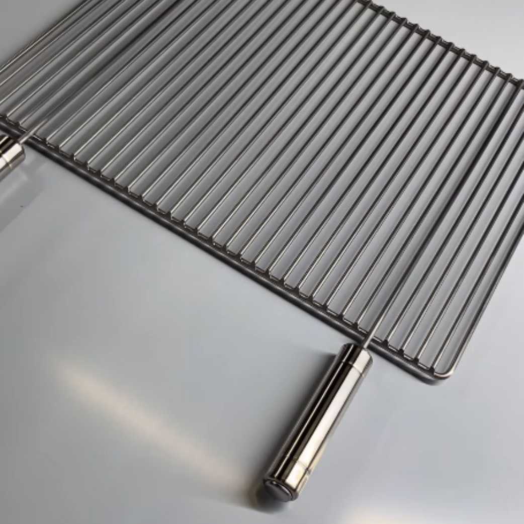 Grelha Uruguaia com Cabo de Inox – BRASAINOX