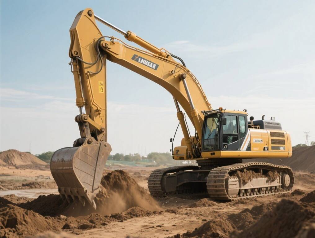 Equipamentos de terraplanagem em ação - Tomasi Terraplanagem Joinville